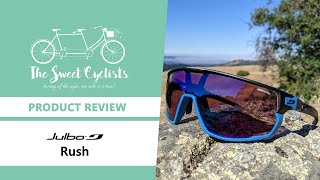 Julbo Rush Cycling Sunglass  Reactiv Lens Review  feat Adjustable Temples  Vented Lens [upl. by Lizzy]