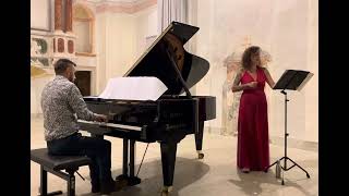 Zandonai “L’Assiuolo”  Cobalto Ensemble CinziaPrampolini  AndreaRocchiPianist [upl. by Nahtan]