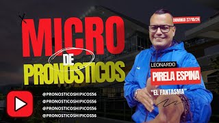 HIPISMO MICRO PRONÓSTICOS 👻Domingo 27 De Octubre 2024  La Rinconada Con Leonardo Pirela Espina 👻 [upl. by Grier410]