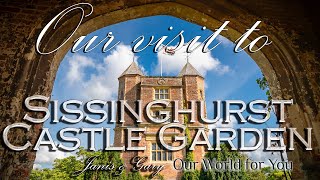 Our visit to the National Trust Sissinghurst Castle Garden in Kent [upl. by Ellehciram]