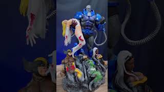 Apocalypse VS X Men3D Printed and Painted by meStl file by ca 3d studios xmen xmen97 storm wolv [upl. by Ariella]