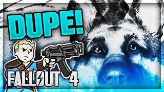 Fallout 4 Glitches  How To Duplicate ANY Item With Dogmeat After 102 Patch Fallout 4 Glitches [upl. by Odragde]