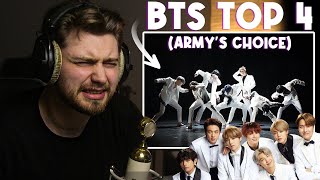 Armys TOP 4 BTS Songs Music Producer Reacts [upl. by Gilletta]