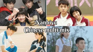 Nanbiye💕tamil full song💕chinese multi mix💕A river run through it 💕go ahead💕my girlfriend is an alien [upl. by Berk466]