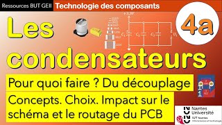 Les condensateurs  Pour quoi faire  Du découplage Concepts choix impact schéma et routage [upl. by Adnirual]