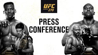 UFC 270 PreFight Press Conference [upl. by England793]