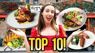 Top 10 NYC Restaurants TODAY 20242025 Dining Guide [upl. by Katalin370]