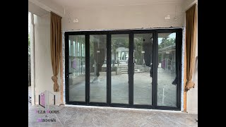 TEZA DOORS  TEZA FOLDING DOORS  TEZA SLIDING DOORS  TEZA FRENCH DOORS  ALUMINUM WINDOWS [upl. by Hannahoj]