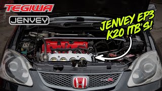 Jenvey Honda Civic EP3 Plug amp Play ITB Kit  Haltech Elite 1500 ECU [upl. by Fink]