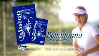 Cuxson Gerrard Belladonna Plaster  relief for aches and pains [upl. by Ebocaj654]