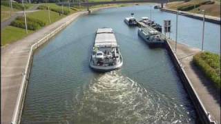 StrépyThieu and the Canal du Centre Belgium [upl. by Tymothy]