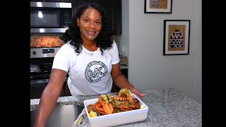 Steamed crab legs and lobster Sunday Easy seafood recipe [upl. by Vashti113]