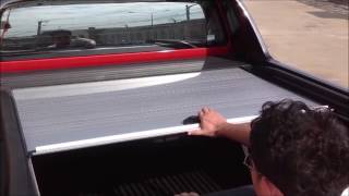 Cobertor Roller Lid para Pick Up [upl. by Aromat]