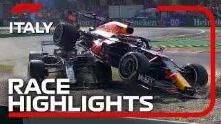 Race Highlights  2021 Italian Grand Prix [upl. by Haslam]