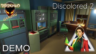 Discolored 2 FULL DEMO Walkthrough Puzzle Game [upl. by Yoshio]