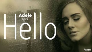 AdeleHelloLyrics [upl. by Getter]