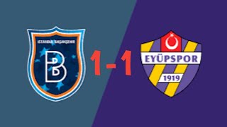 BAŞAKŞEHİR 11 EYÜPSPOR MAÇ ÖZETİ eyüpspor başakşehirspor süperlig tff1lig maçözetimaçözetleri [upl. by Naik]