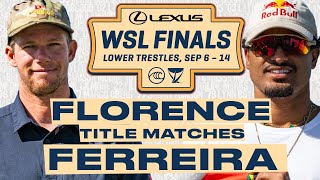 John John Florence vs Italo Ferreira  Lexus WSL Finals 2024  Title Matches [upl. by Crutcher]