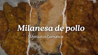 Milanesa de pollo Fácil y rápido [upl. by Anitsyrhc]