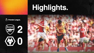 Positives in defeat  Arsenal 20 Wolves  Highlights [upl. by Johansen545]