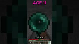 Minecraft How To Escape Traps At Every Age😛shorts [upl. by Irihs]