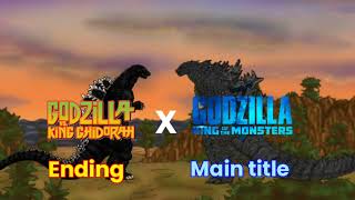 Godzilla theme mashup ll king of the monsters 2019 x Godzilla vs king ghidorah 1991 [upl. by Kirschner]