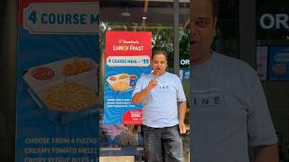 Dominos Lunch Feast 4 Course Meal  99 Rs Shorts Dominos New Lunch Feast Review  Dominos India [upl. by Raouf712]