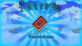 TERRARIA 14 Como conseguir el libro Proyectil de Agua [upl. by Bonnice]