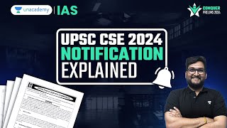 UPSC CSE 2024 Notification LIVE  How to Fill Form  Syllabus Explained Check Vacancy amp Eligibility [upl. by Marcela]