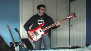 The Jam  Eton Rifles  Bass Cover [upl. by Wilmer296]