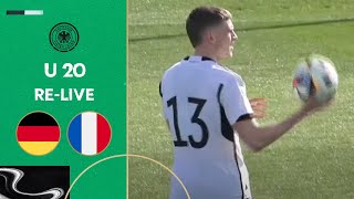 Deutschland vs Frankreich  U 20  Länderspiel [upl. by Ittam816]