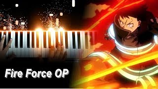 Fire Force  Enen no Shouboutai OP quotInfernoquot  MrsGREEN APPLE Piano [upl. by Eirtemed]