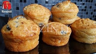 كوزينتي مافين مالح Kozinti  Muffins salés [upl. by Urbain]