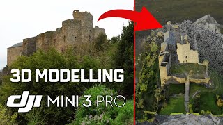 3D modelling with the DJI Mini 3 pro using photogrammetry [upl. by Gabriella]