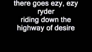 Jimi Hendrix Easy Rider Lyrics [upl. by Assille682]