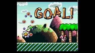 Super Mario World 2  Yoshis Island Part 1 11 Make Eggs Throw Eggs 100 Points [upl. by Adamsen256]