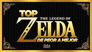 THE LEGEND OF ZELDA de PEOR a MEJOR  Top 19 [upl. by Batha]