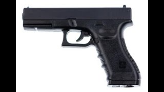 Probando Pistola Balin Acero Stinger Glock G17 Co2 [upl. by Albina]