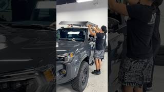 4Runner roof rack install 🔧 [upl. by Aidnahs766]