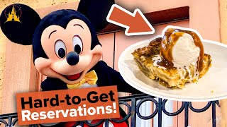 How to snag difficult dining reservations at Disney World [upl. by Uzial]