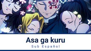 Kimetsu no yaiba Asa ga kuru Ending Temporada 2 Full Sub Español [upl. by Nerraw144]