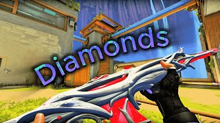 Rihanna  Diamonds valorant montage [upl. by Sateia]