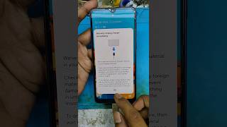 SAMSUNG A33 MOISTURE DETECTED shorts mobilerepair [upl. by Allesor]