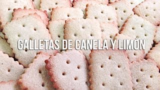 Galletas napolitanas de canela y limón [upl. by Agretha]