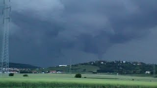 08062011  Tornado  Korneuburg Area Lower Austria [upl. by Frere614]