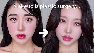 HOW TO BE BETTER AT MAKEUP FOR BEGINNERS Using ALL tips from Kpop makeup artists [upl. by Durwin]