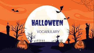 Từ vựng tiếng anh cơ bản  CHỦ ĐỀ HALLOWEEN [upl. by Imtiaz]