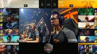 VIT vs FNC Highlights  VITALITY vs FNATIC Game 1 EU LCS Week 1 Summer 2016 [upl. by Illil]