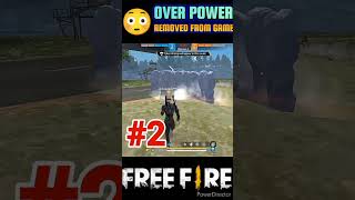 3 Unbalanced Chize Jo Garena Ko Hatani Padi 🤯 freefire prigamer amazingfacts viral shorts [upl. by Sualohcin]