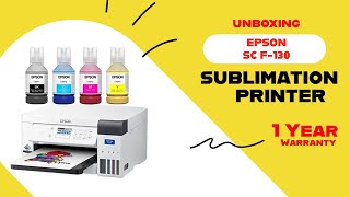 Epson SC F130 SUBLIMATION PRINTER For tshirt printing machine Xpress Printing Training Shekhar rana [upl. by Leerzej643]